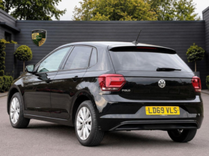 2019 Volkswagen Polo 1.0 Tsi Sel Euro 6 (s/s) 5dr in Black — image 5