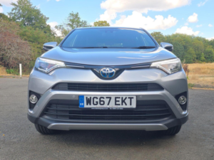 2017 Toyota Rav4 2.5 Vvt-H Design CVT 4WD Euro 6 (s/s) 5dr in Silver — image 2