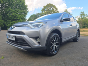 2017 Toyota Rav4 2.5 Vvt-H Design CVT 4WD Euro 6 (s/s) 5dr in Silver — image 3