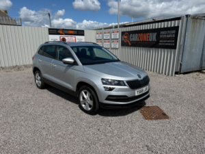 2018 Skoda Karoq 1.6 Tdi Se SUV 5dr Diesel Manual Euro 6 (s/s) (115 Ps) in Silver — image 2