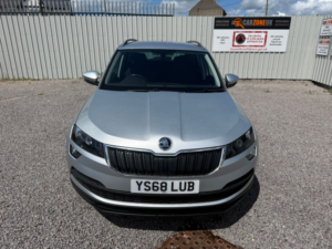 2018 Skoda Karoq 1.6 Tdi Se SUV 5dr Diesel Manual Euro 6 (s/s) (115 Ps) in Silver — image 3