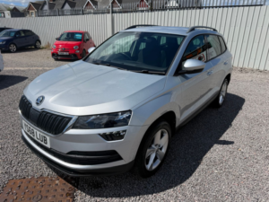 2018 Skoda Karoq 1.6 Tdi Se SUV 5dr Diesel Manual Euro 6 (s/s) (115 Ps) in Silver — image 4