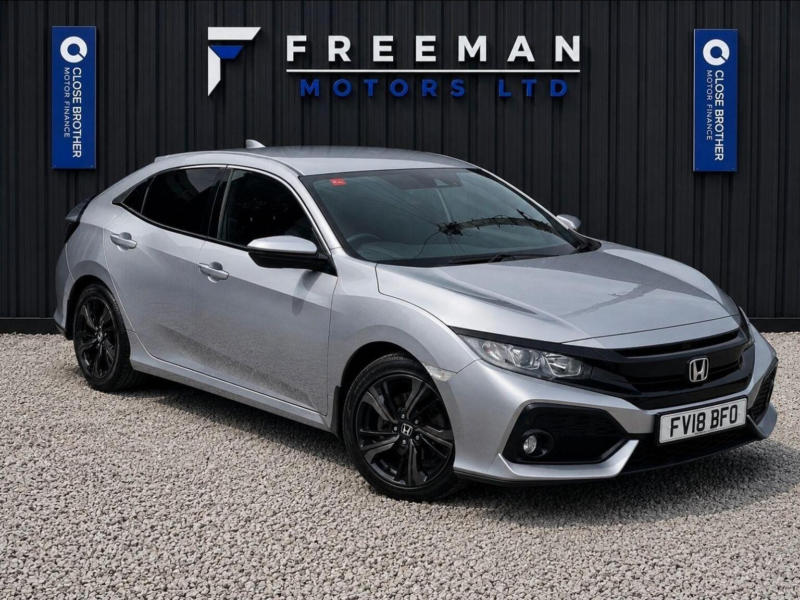 2018 Honda Civic 1.6 I-Dtec Sr Euro 6 (s/s) 5dr in Silver — image 1