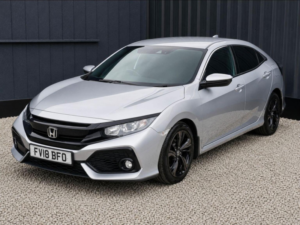 2018 Honda Civic 1.6 I-Dtec Sr Euro 6 (s/s) 5dr in Silver — image 3