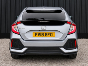 2018 Honda Civic 1.6 I-Dtec Sr Euro 6 (s/s) 5dr in Silver — image 6