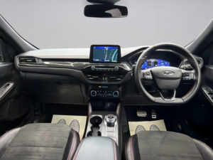 2022 Ford Kuga 2.5 Kuga St-Line Edition 5 Door 2.5l Duratec Fhev 190ps Fwd CVT Automatic in Blue — image 3