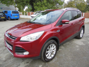 2015 Ford Kuga 2.0 Tdci Titanium 2WD Euro 6 (s/s) 5dr in Red — image 3