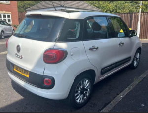 2013 Fiat 500l 1.4 Lounge Euro 6 5dr in White — image 3