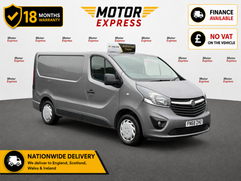 2018 Vauxhall Vivaro 1.6 Cdti 2700 Biturbo Ecotec Sportive in Grey — image 1