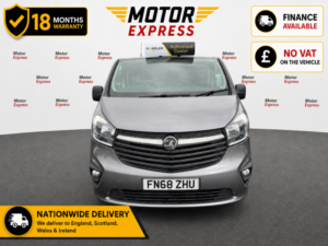 2018 Vauxhall Vivaro 1.6 Cdti 2700 Biturbo Ecotec Sportive in Grey — image 3