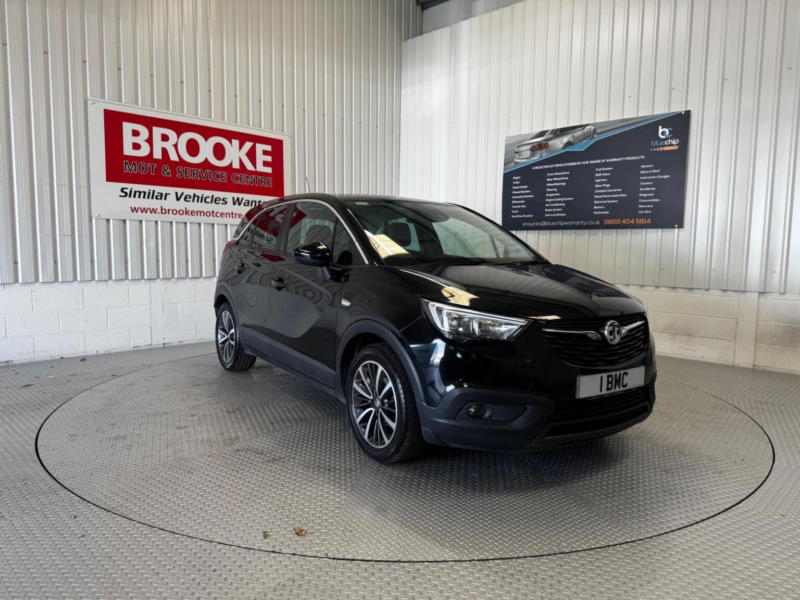 2019 Vauxhall Crossland X 1.2 Elite Nav Euro 6 5dr in Black — image 1