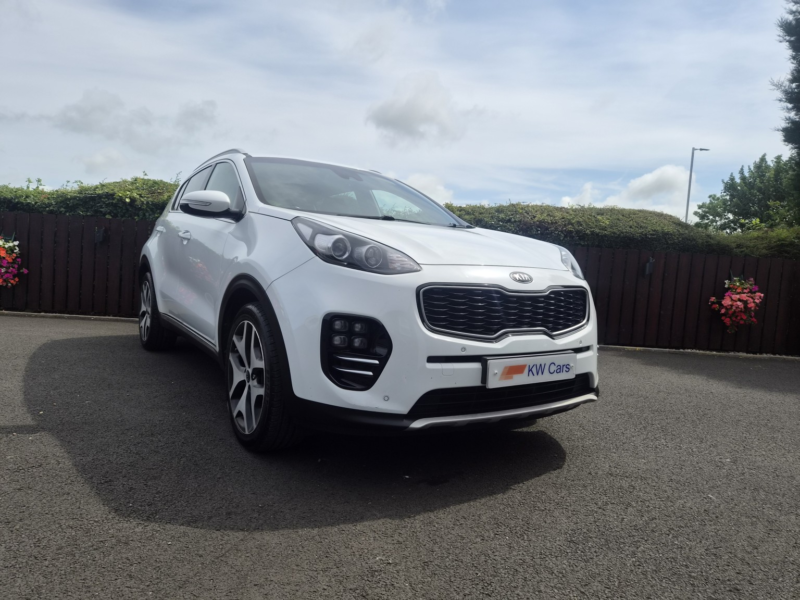 2018 Kia Sportage 1.7 Crdi Gt-Line in White — image 1