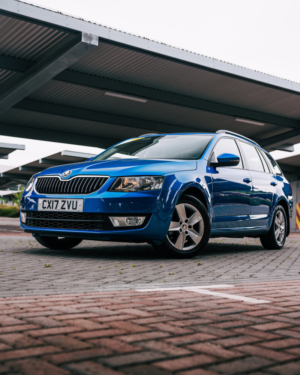 2017 Skoda Octavia 1.6 Tdi Se Estate 5dr Diesel Manual Euro 6 (s/s) (115 Ps) in Blue — image 3