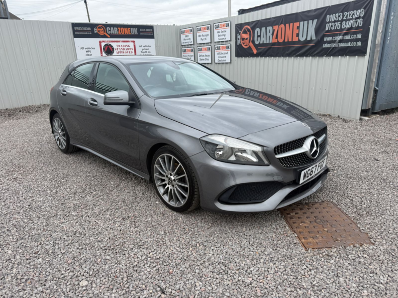 2017 Mercedes-Benz A Class 1.5 A180d Amg Line Hatchback 5dr Diesel Manual Euro 6 (s/s) (109 Ps) in Grey — image 1