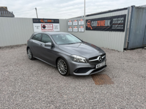 2017 Mercedes-Benz A Class 1.5 A180d Amg Line Hatchback 5dr Diesel Manual Euro 6 (s/s) (109 Ps) in Grey — image 2