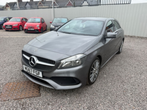 2017 Mercedes-Benz A Class 1.5 A180d Amg Line Hatchback 5dr Diesel Manual Euro 6 (s/s) (109 Ps) in Grey — image 4