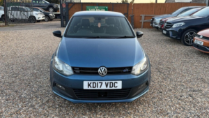 2017 Volkswagen Polo 1.4 Tsi Bluemotion Tech Act Bluegt DSG Euro 6 (s/s) 5dr in Blue — image 2
