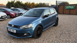 2017 Volkswagen Polo 1.4 Tsi Bluemotion Tech Act Bluegt DSG Euro 6 (s/s) 5dr in Blue — image 3