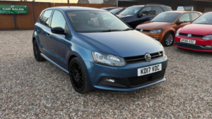 2017 Volkswagen Polo 1.4 Tsi Bluemotion Tech Act Bluegt DSG Euro 6 (s/s) 5dr in Blue — image 5