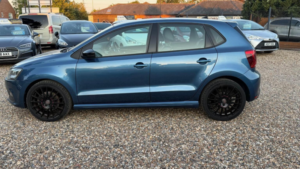 2017 Volkswagen Polo 1.4 Tsi Bluemotion Tech Act Bluegt DSG Euro 6 (s/s) 5dr in Blue — image 6
