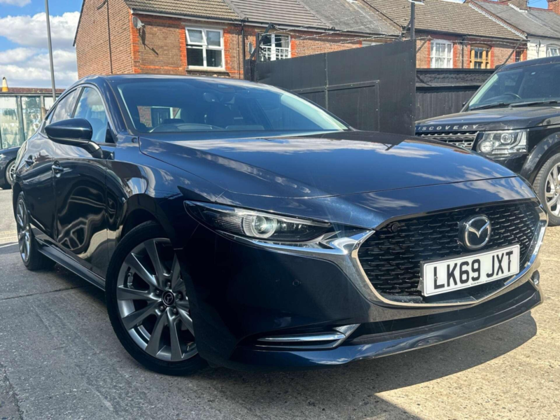 2020 Mazda 3 2.0 Skyactiv-X Mhev Gt Sport Tech Euro 6 (s/s) 4dr in Blue — image 1