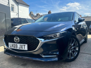 2020 Mazda 3 2.0 Skyactiv-X Mhev Gt Sport Tech Euro 6 (s/s) 4dr in Blue — image 3