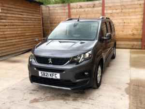 2021 Peugeot Rifter L2 Lwb 5 SEAT Petrol Auto Wheelchair Accessible Disabled Access Vehicle Wav in Grey — image 6