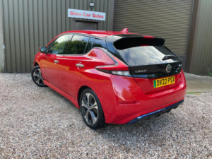 2022 Nissan Leaf 40kwh N-Connecta Auto 5dr in Red — image 4