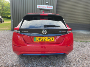 2022 Nissan Leaf 40kwh N-Connecta Auto 5dr in Red — image 5