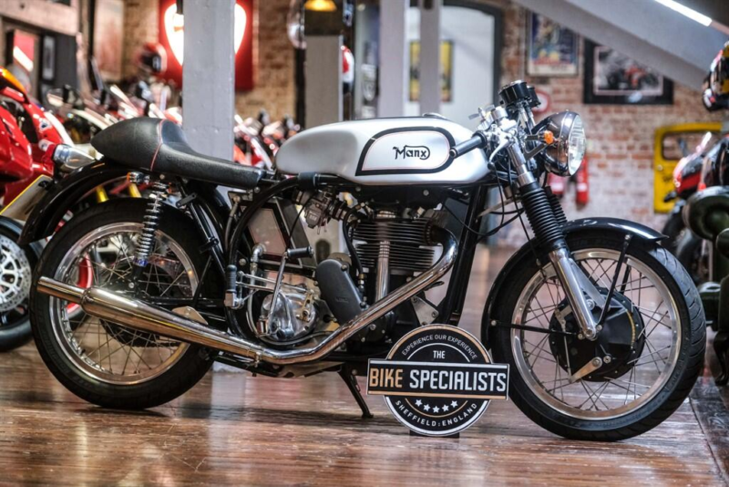 2018 Norton Manx 500 Norton Manx "tonkin Tornado" Limited Edition in Silver — image 1