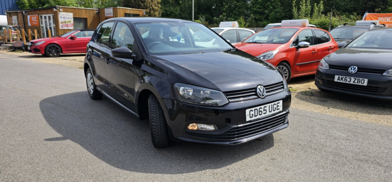 2015 Volkswagen Polo 1.0 Bluemotion Tech S in Black — image 1