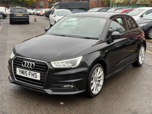 2015 Audi A1 1.4 Tfsi S Line Euro 6 (s/s) 3dr in Black — image 3