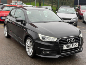 2015 Audi A1 1.4 Tfsi S Line Euro 6 (s/s) 3dr in Black — image 5