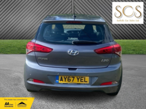 2017 Hyundai I20 1.2 I20 Se 1.2 84ps My17 in Grey — image 6
