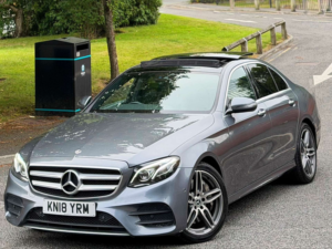 2018 Mercedes-Benz E Class 3.0 E350d V6 Amg Line (premium Plus) Saloon 4dr Diesel G-Tronic+ Euro 6 (s/s) (258 Ps) in Grey — image 6