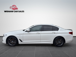 2018 BMW 5 Series 2.0 520i M Sport Saloon in White — image 4