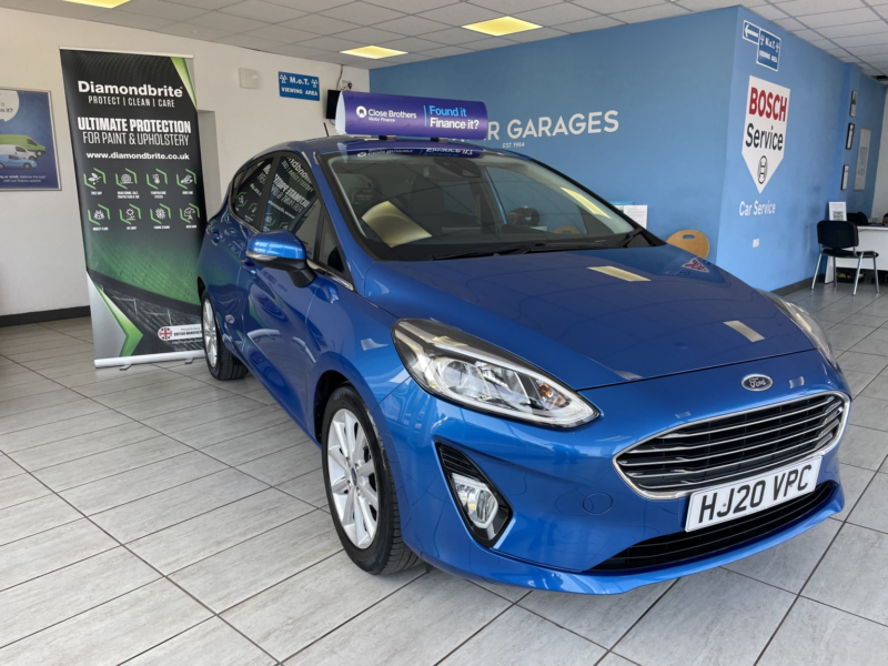 2020 Ford Fiesta 1.0 T Ecoboost Titanium in Blue — image 1