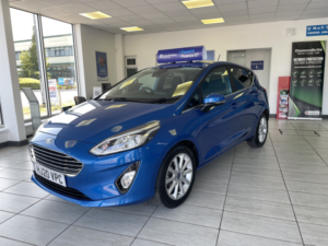 2020 Ford Fiesta 1.0 T Ecoboost Titanium in Blue — image 2
