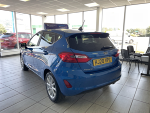 2020 Ford Fiesta 1.0 T Ecoboost Titanium in Blue — image 3