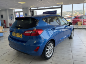 2020 Ford Fiesta 1.0 T Ecoboost Titanium in Blue — image 4