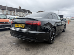 2016 Audi A6 2.0 Tfsi Quattro Fresh Import Verified Mile Finance Avb in Black — image 5