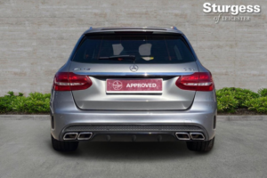 2015 Mercedes-Benz C Class 4.0 C63 V8 Biturbo Amg Spds Mct Euro 6 (s/s) 5dr in Silver — image 6