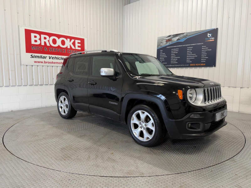 2017 Jeep Renegade 1.4t Multiairii Limited Euro 6 (s/s) 5dr in Black — image 1