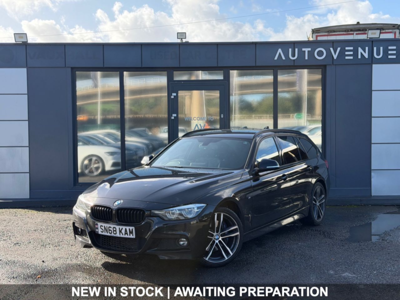 2019 BMW 3 Series 2.0 320d M Sport Shadow Edition Touring 5dr Diesel Manual Euro 6 (s/s) (190 Ps) in Black — image 1