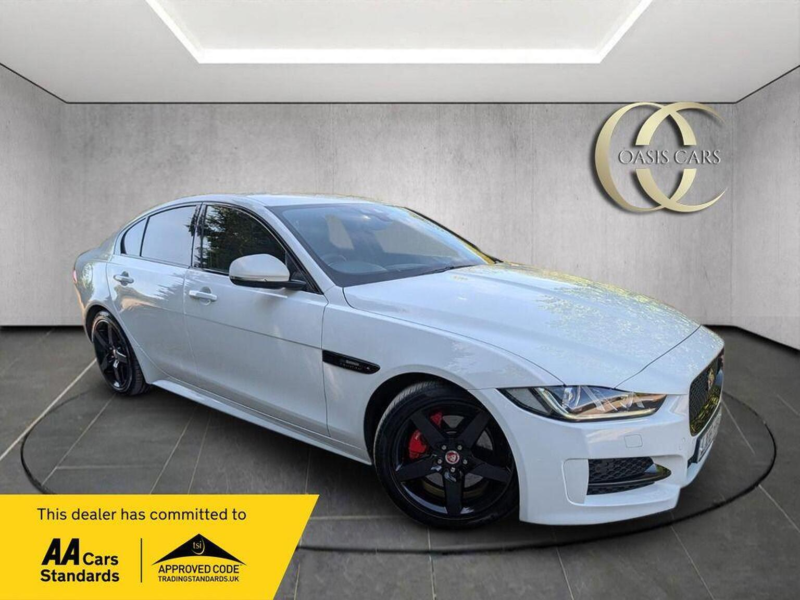 2018 Jaguar Xe 2.0i R-Sport Auto Euro 6 (s/s) 4dr in White — image 1