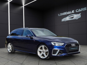 2022 Audi A4 Avant 2.0 Tdi 35 S Line S Tronic Euro 6 (s/s) 5dr in Blue — image 3