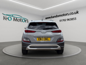 2021 Hyundai Kona 1.6 H-Gdi Premium Dct Euro 6 (s/s) 5dr in Grey — image 5