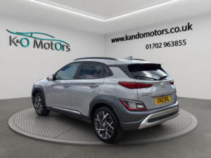 2021 Hyundai Kona 1.6 H-Gdi Premium Dct Euro 6 (s/s) 5dr in Grey — image 6