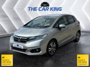 2018 Honda Jazz 1.3 I-Vtec Ex Navi CVT Euro 6 (s/s) 5dr in Silver — image 3