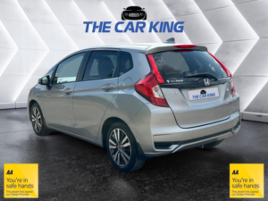 2018 Honda Jazz 1.3 I-Vtec Ex Navi CVT Euro 6 (s/s) 5dr in Silver — image 4